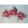 Cymbidium Orchids and Roses | Wedding Boutonniere